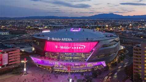 Tmobile arena - T-Mobile Arena T-Mobile Arena is a multi-use indoor arena on the Las Vegas Strip in Paradise, Nevada. Opened on April 6, 2016, the arena is a joint venture between MGM Resorts International and the Anschutz Entertainment Group.